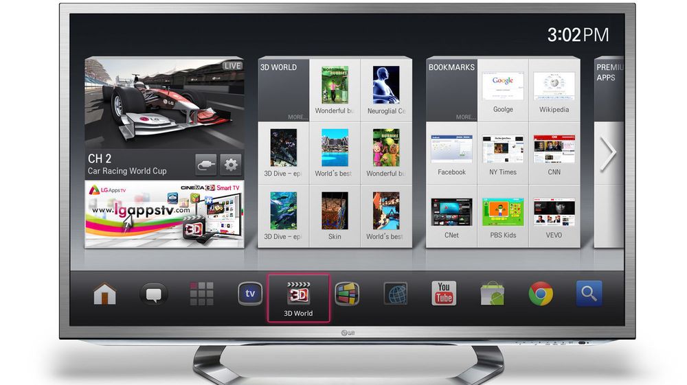 LG er tidlig ute med å vise fram et kommende produkt basert på Google TV.