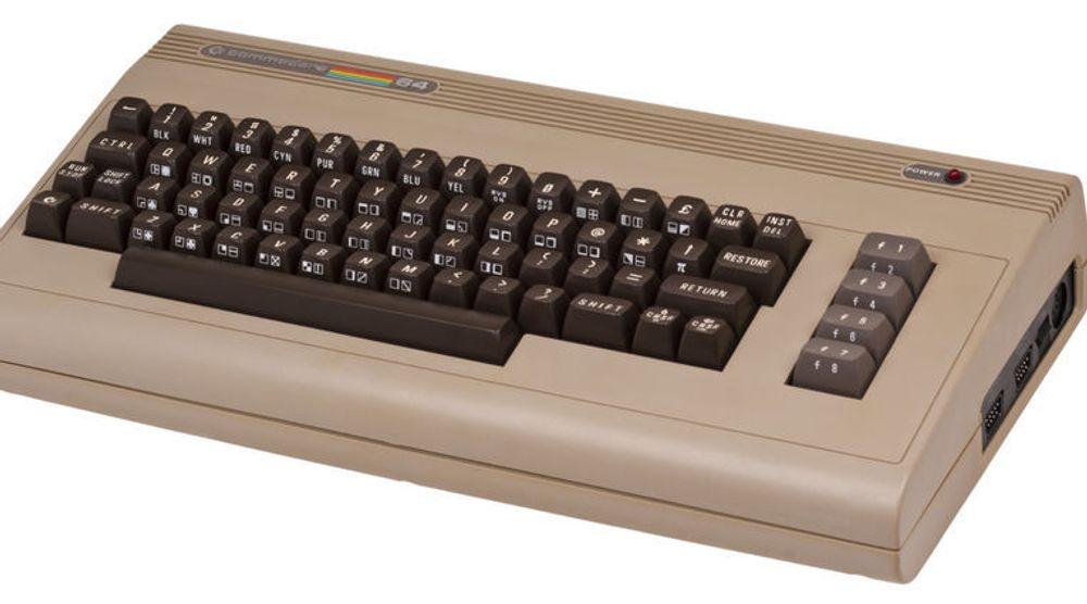 Suksessdatamaskinen Commodore 64, som fortsatt får mange hjerter til å banke litt fortere.