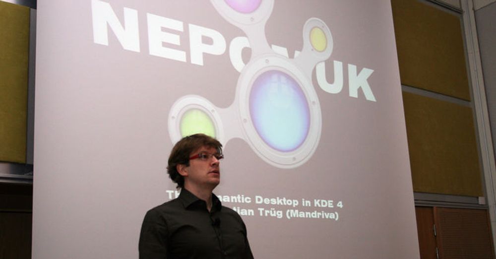 Sebastian Trüg har ledet arbeidet med å implementere semantisk teknologi i KDE.