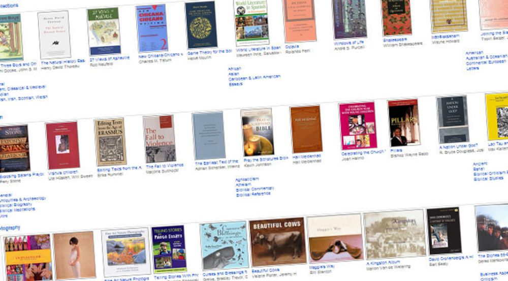 Google Books gir anledning til å finne fram til og søke i bøker fra hele verden.