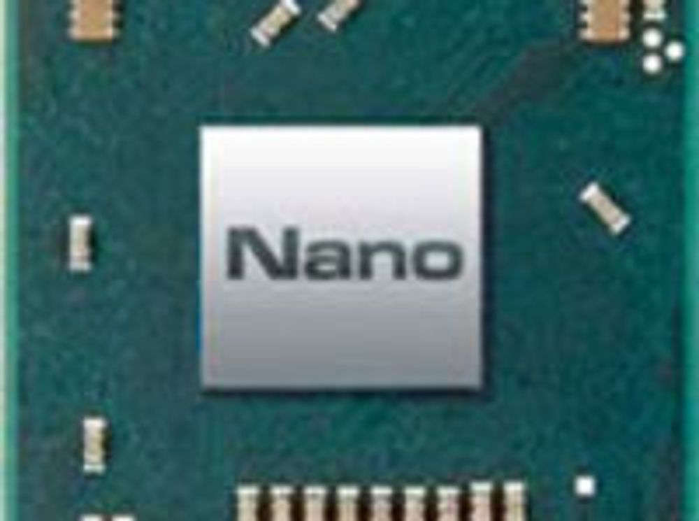Dagens Nano-prosessor fra Via.