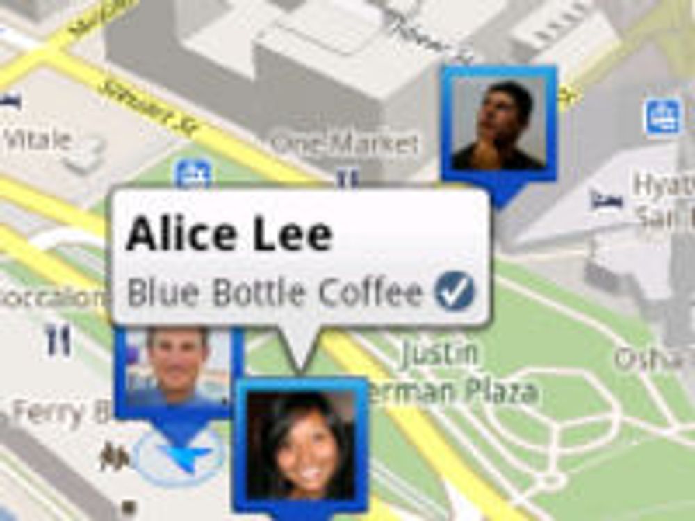 Google Latitude-innsjekking med Google Maps for Android