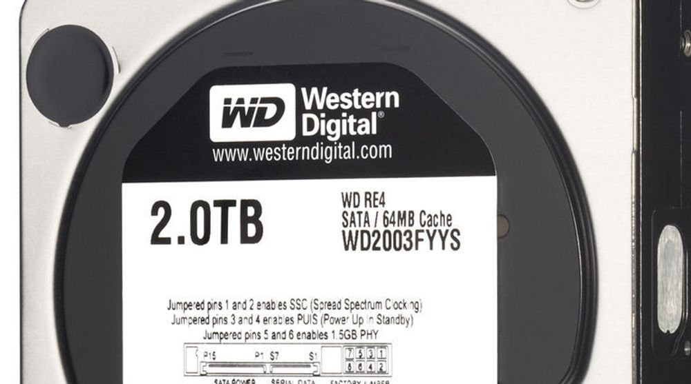 Wester Digital WD RE4-harddisk for enterprise-markedet.