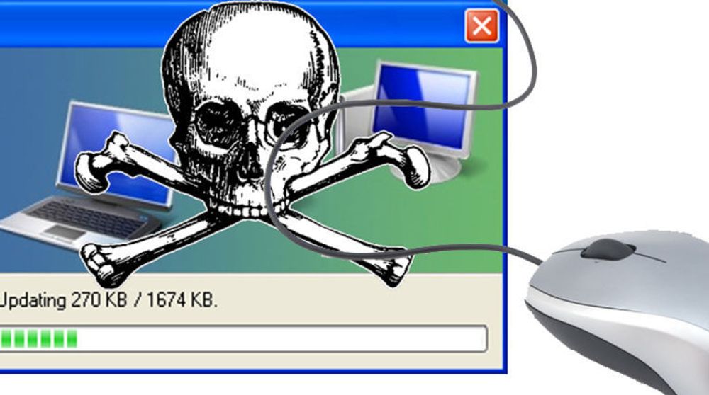 Nedlasting av skadevaren skjer kun dersom brukeren beveger på musen.