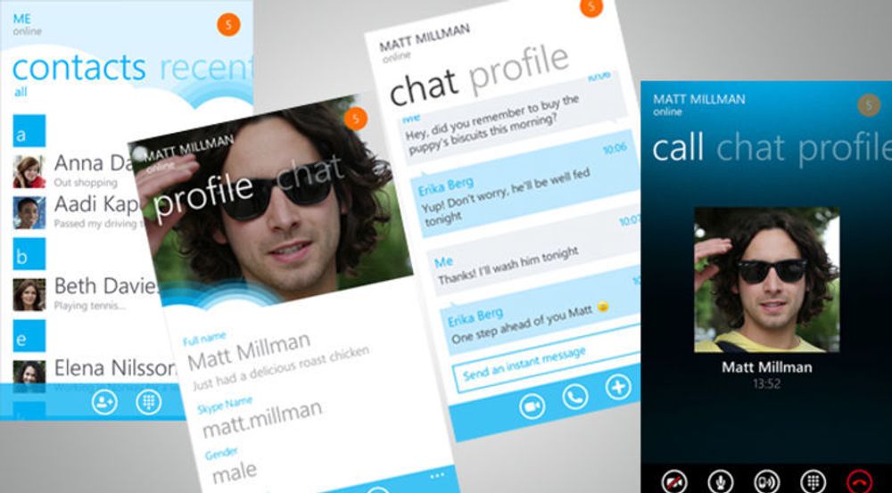 Som app tilbyr skype alt fra tekstmeldinger til videosamtaler.