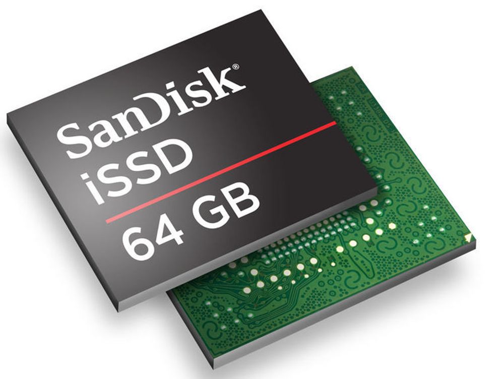 iSSD, SanDisks nye, integrerte SSD.
