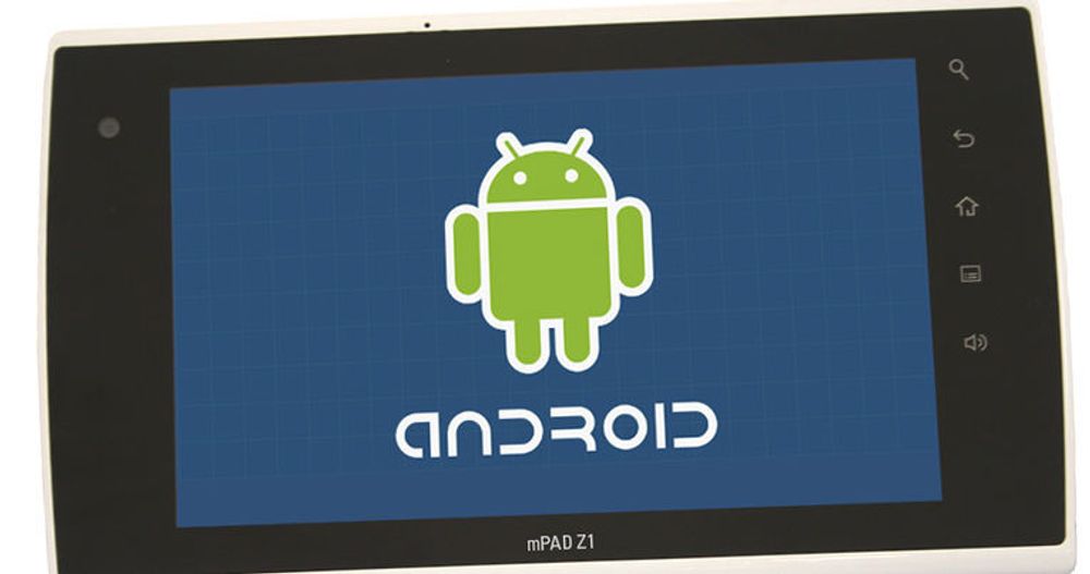 Slik ser Android-brettet til Multicom ut.