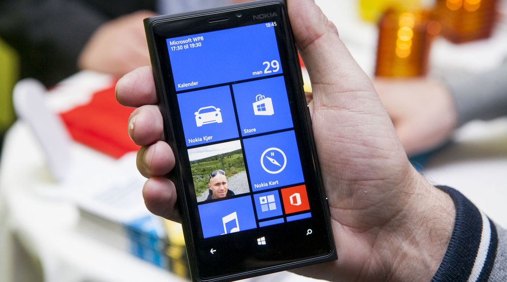 Nokia Lumia 920 var blant de nye, Windows Phone 8-mobilene som ble vist fram for pressen i går.