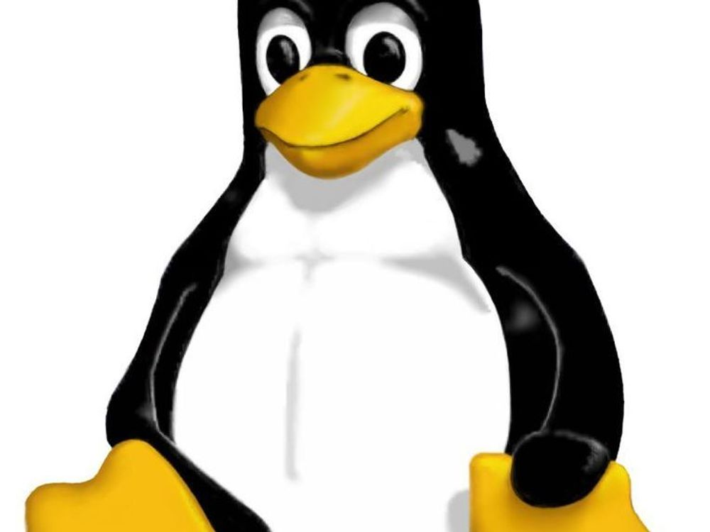 Maskoten Tux har fulgt Linux siden 1996.