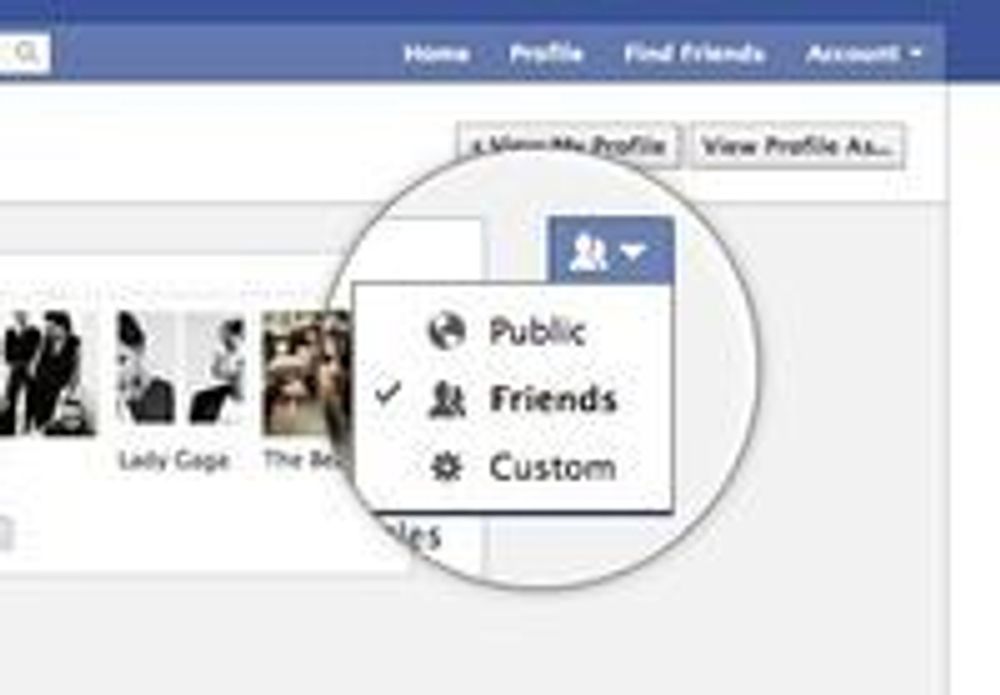 Kontrollen over hvem som skal se hva på Facebook-profilen har blitt gjort mer tilgjengelig. 