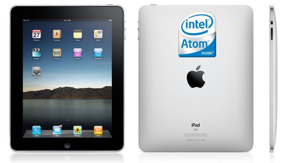 Vil Apple noen gang velge Intels Atom-prosessorer for selskapets iPad-nettbrett? Intel har dette som et hovedmål.