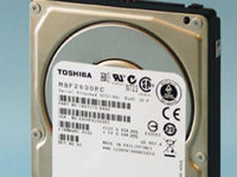 Toshiba MBF2600RC 2,5 tommer harddisk