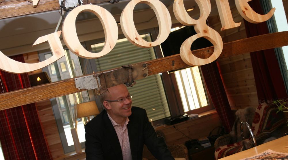 Google ringer aldri rundt, kun til de største kundene som allerede kjenner oss, sier norgessjef Jan Grønbech.