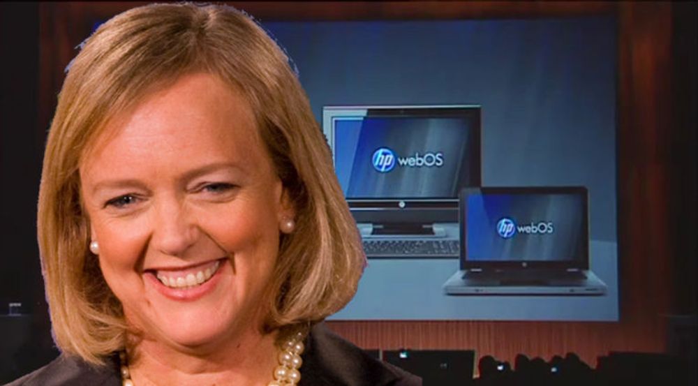 HP-sjef Meg Whitman har kommet med svært positive uttalelser som webOS i det siste.