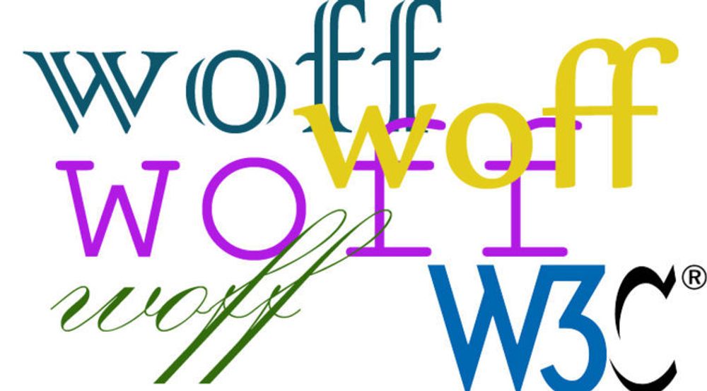 W3Cs WOFF-standarden spesifiserer en format for pakking av fonter. Det er spesielt beregnet for websider.