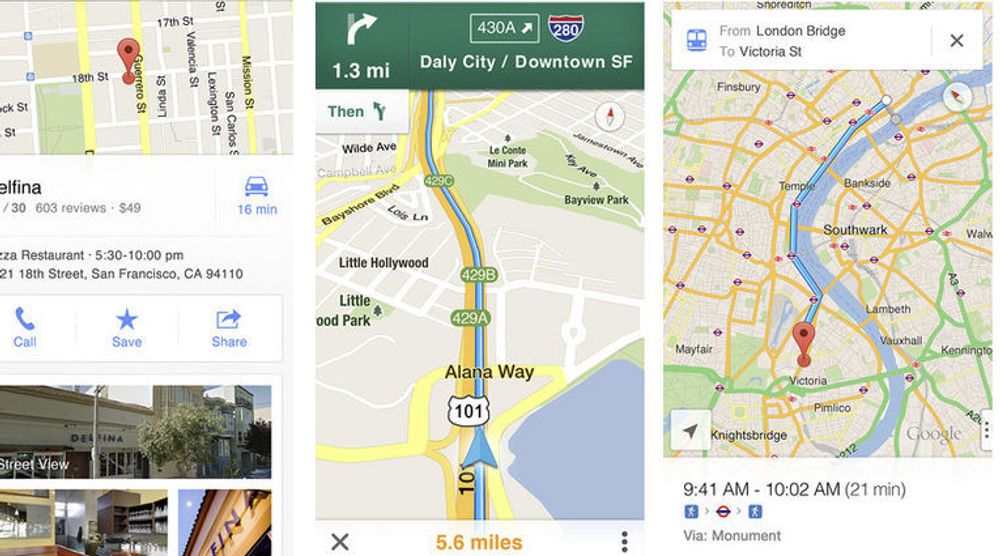 Etter flere måneders ventetid, er Google Maps nå tilbake i iOS, som en applikasjon fra Google selv.