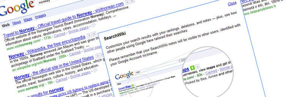 Nå kan du skreddersy søkeresultatene i Google. Men ideen med brukerinvolvering og tilpassede resultater er ikke ny.