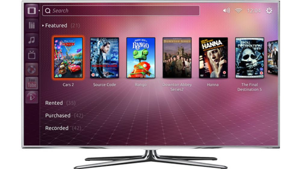 Ubuntu TV skal blant annet tilby mulighet for leie av film og opptak av tv-sendinger.