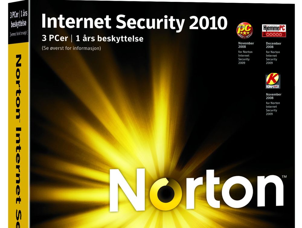 Norton Internet Security 2010 box shots - full message