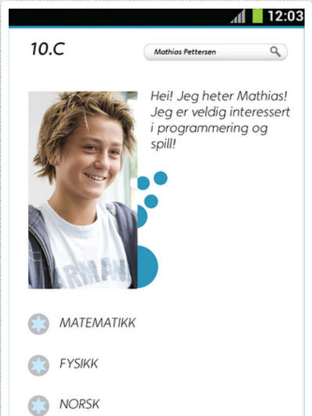 «Den digitale skolereformen»: En skoleportal for alle ungdommer hvor de kan starte prosjekter med likesinnede.