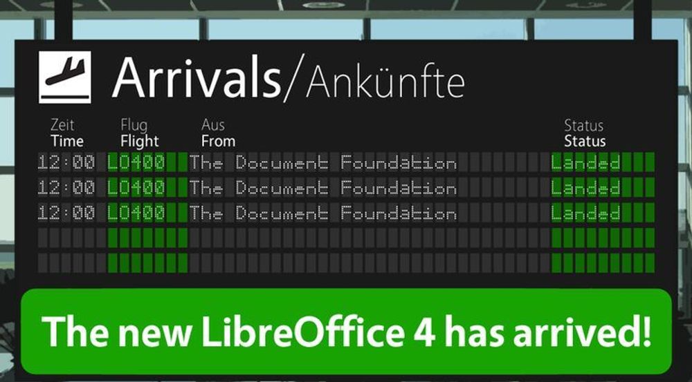 LibreOffice 4.0 har ankommet med svært mye ny kode.