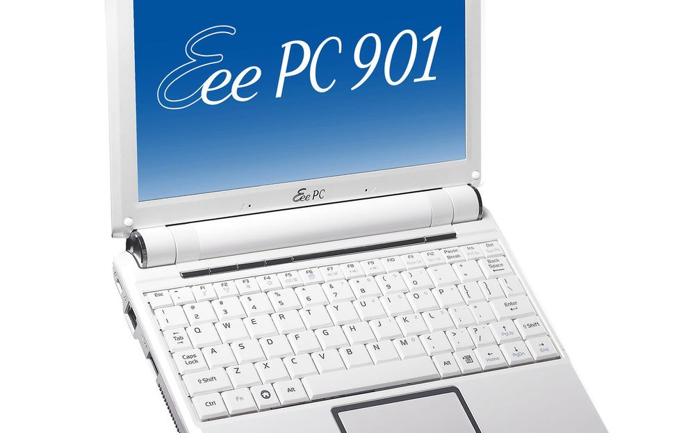 Asus Eee PC 901 kommer med HSDPA-støtte. Dermed blir den både liten og mobil.