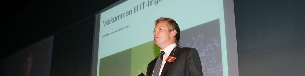 ErgoGroup-sjef Terje Mjøs kunngjorde i dag de har sikret seg et indisk IT-selskap.