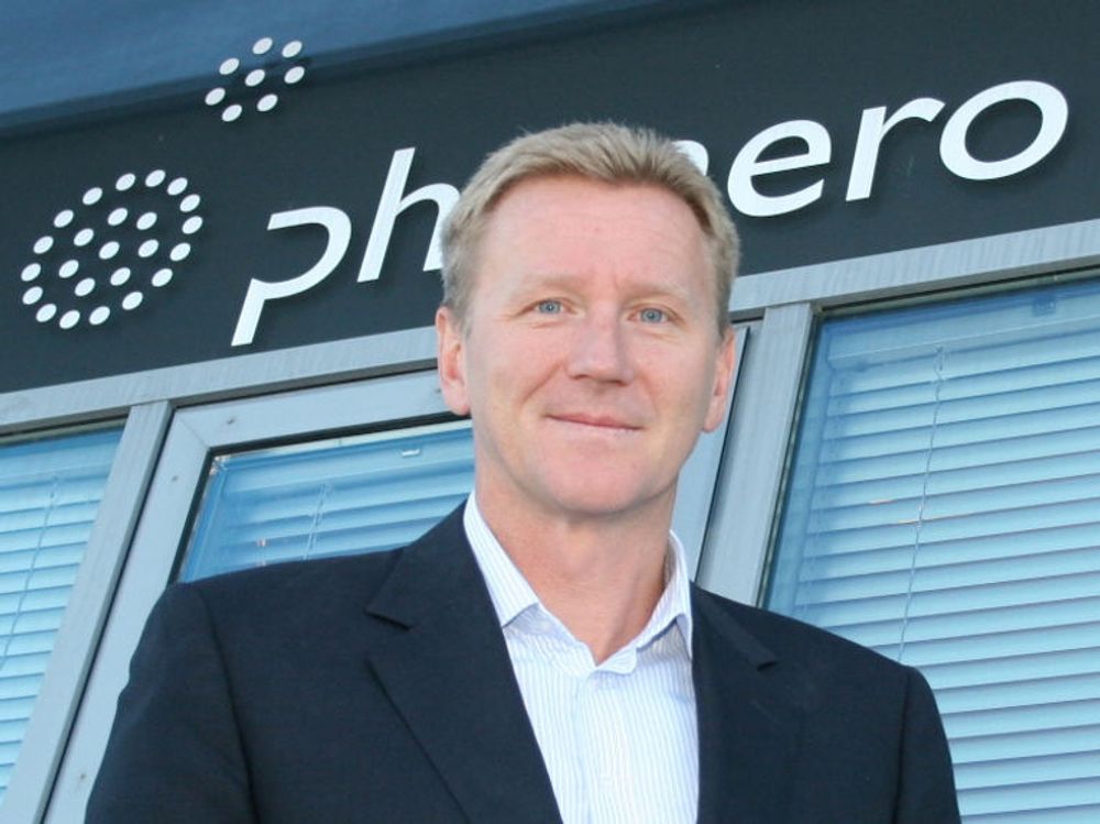 Tidligere Ventelo-sjef Thore Berthelsen bygger opp Phonero til en stadig viktigere aktør på bedriftsmarkedet for teletjenester.