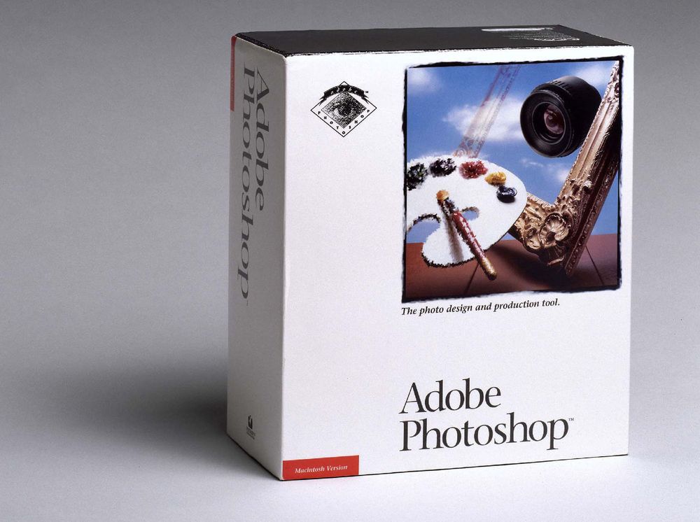 Esken til Adobe Photoshop 1.0