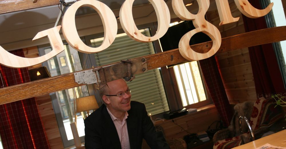 Googles norgessjef Jan Grønbech kan skilte med det mest særegne lokalet i IT-Norge.