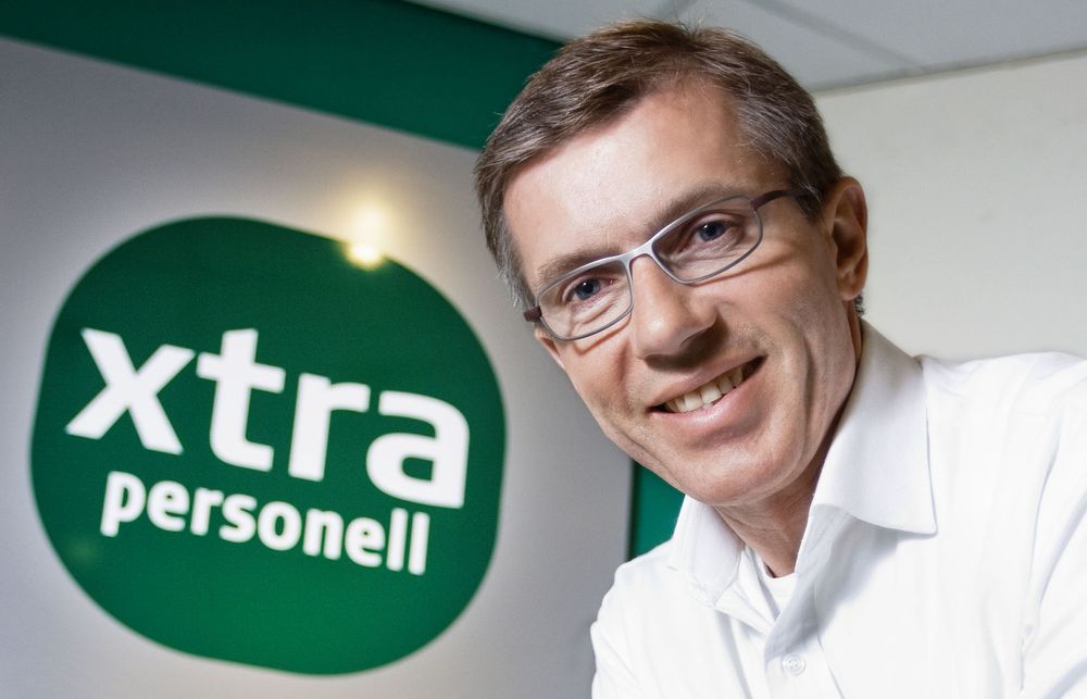 Kristian Faste, administrerende direktør i Xtra personell, har fått en stor treårig rammeavtale med EDB.