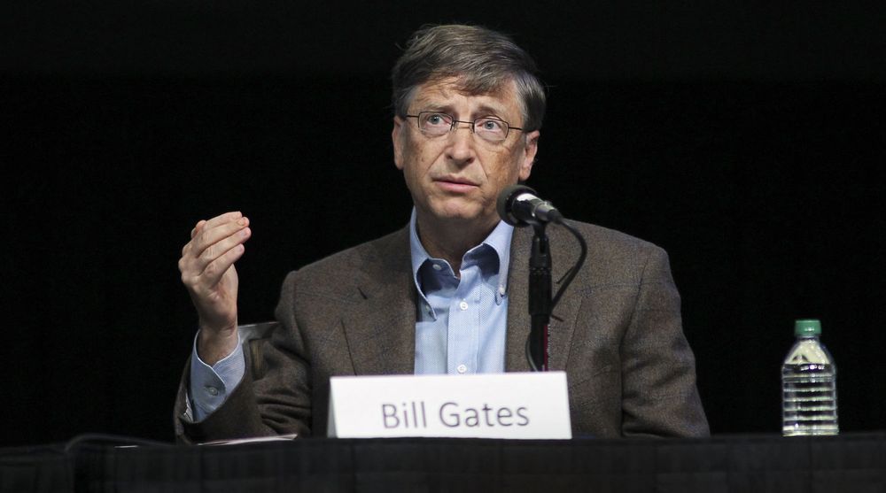 Bill Gates vitnet i antitrust-saken til Novell mot Microsoft. Her fotografert ved en annen anledning i november 2011.