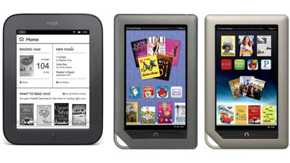 Microsoft mener at de Android-baserte Nook-lesebrettene til Barnes & Noble krenker fem av selskapets patenter.