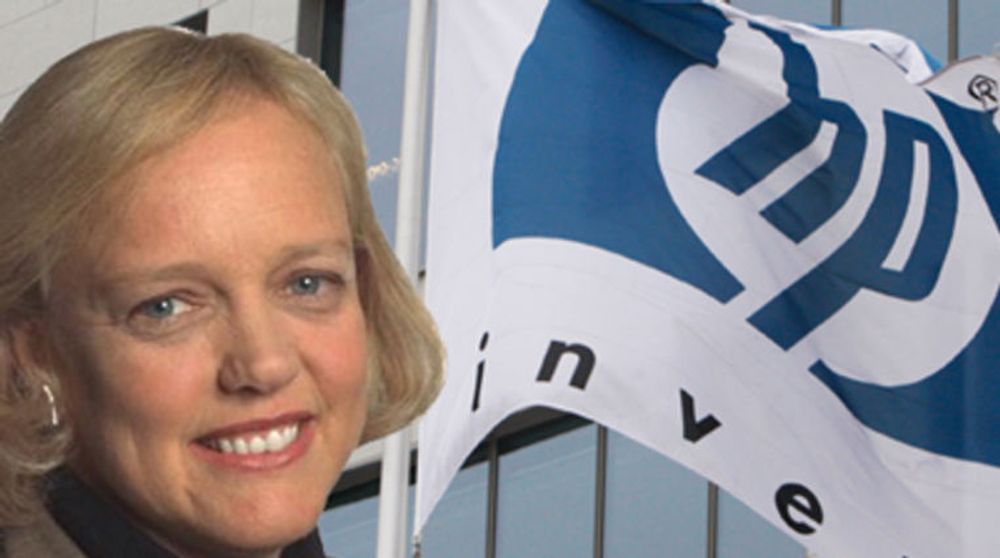 HPs nye toppsjef, Meg Whitman, kjørte forventningene for 2012 kraftig ned da hun presenterte resultater for Hewlett-Packard mandag.