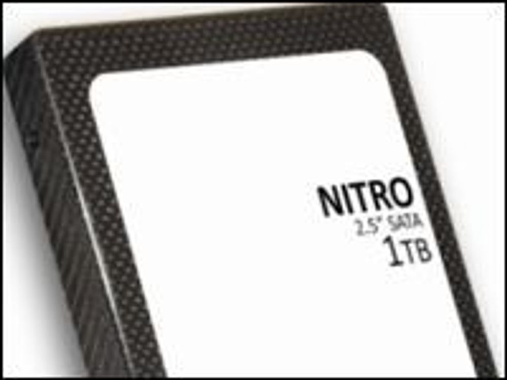 PureSilicon Nitro med 1 terabyte lagringsplass.