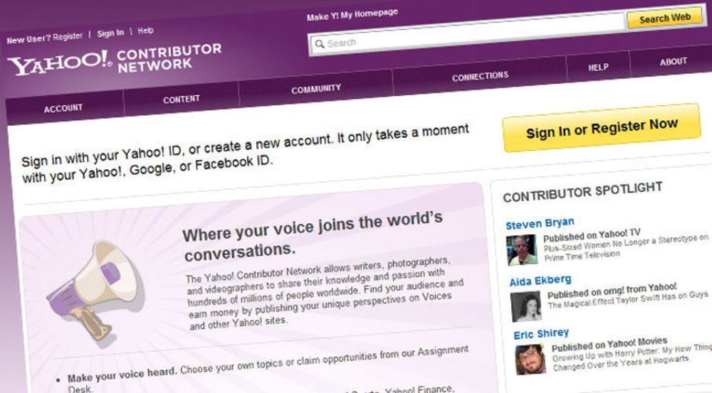 Den lekkede filen med passord og brukernavn stammer fra før Yahoo overtok Associated Content i mai 2010 og døpte tjenesten om til Contributor Netowrk. Innholdet publiseres på Yahoo Voices.