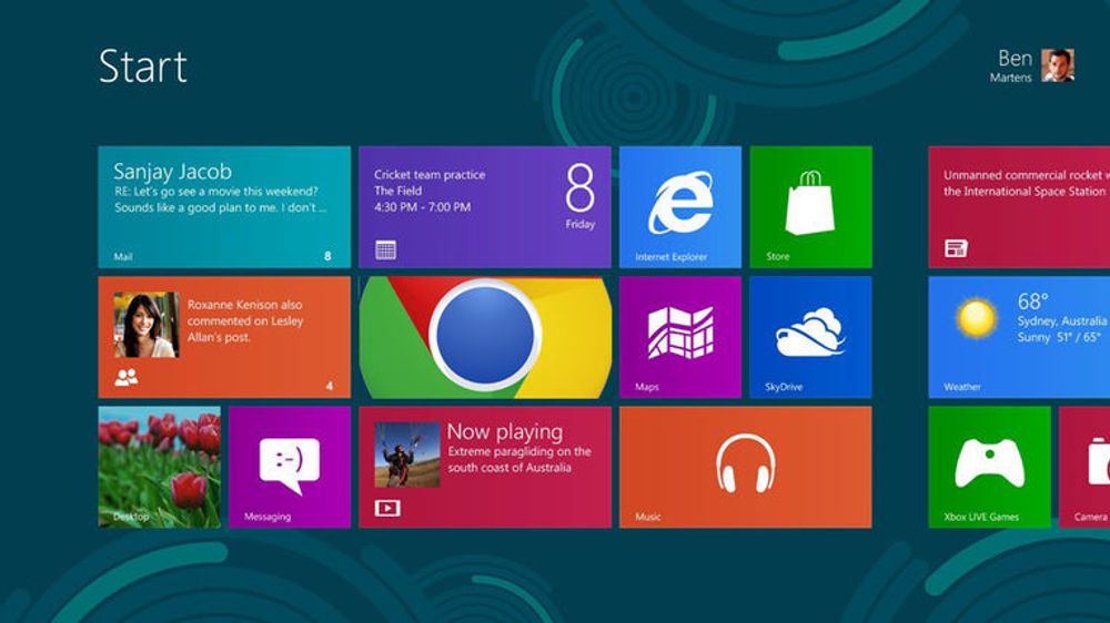 Det nye grensesnittet til Windows 8, kalt Metro, er det som har fått mest oppmerksomhet til nå. Så langt har ikke det bidratt til å vekke entusiasme hos de store brukergruppene. 