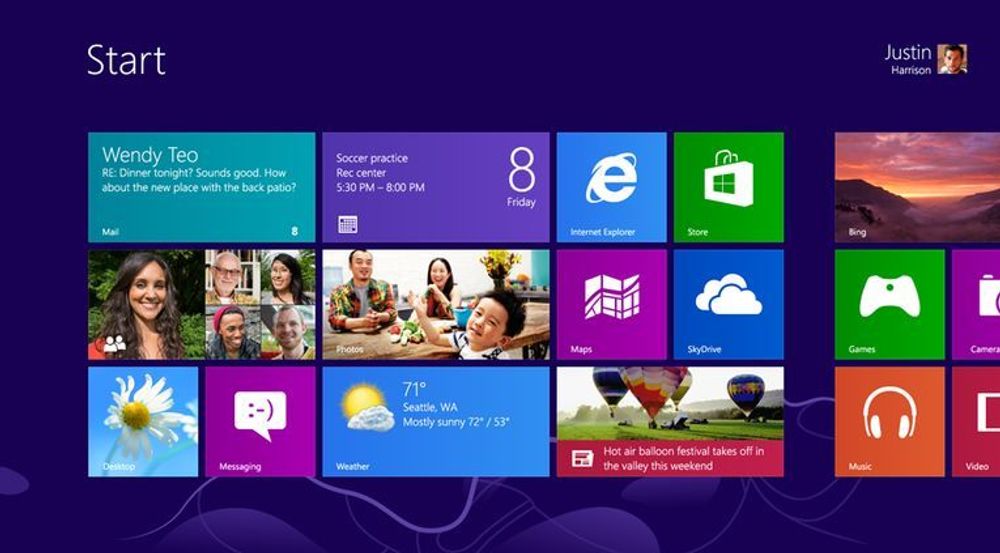 Brukergrensesnittet tidligere kjent som Metro er og blir den dominerende nyheten i Windows 8. 