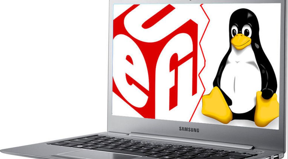 Brukere av nyere pc-er fra Samsung bør inntil videre være nøye med å ikke velge oppstart fra UEFI dersom de skal installere Linux på maskinen. 