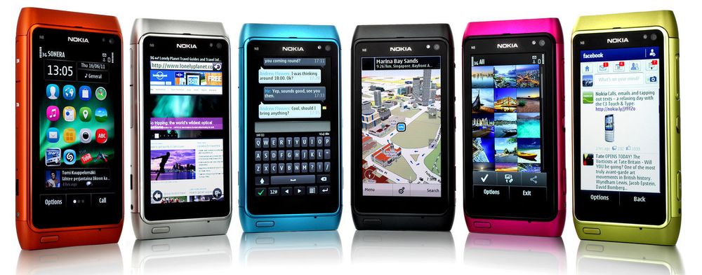 Nokia N8 er blant mobilene som kan oppgraderes til Symbian Anna.