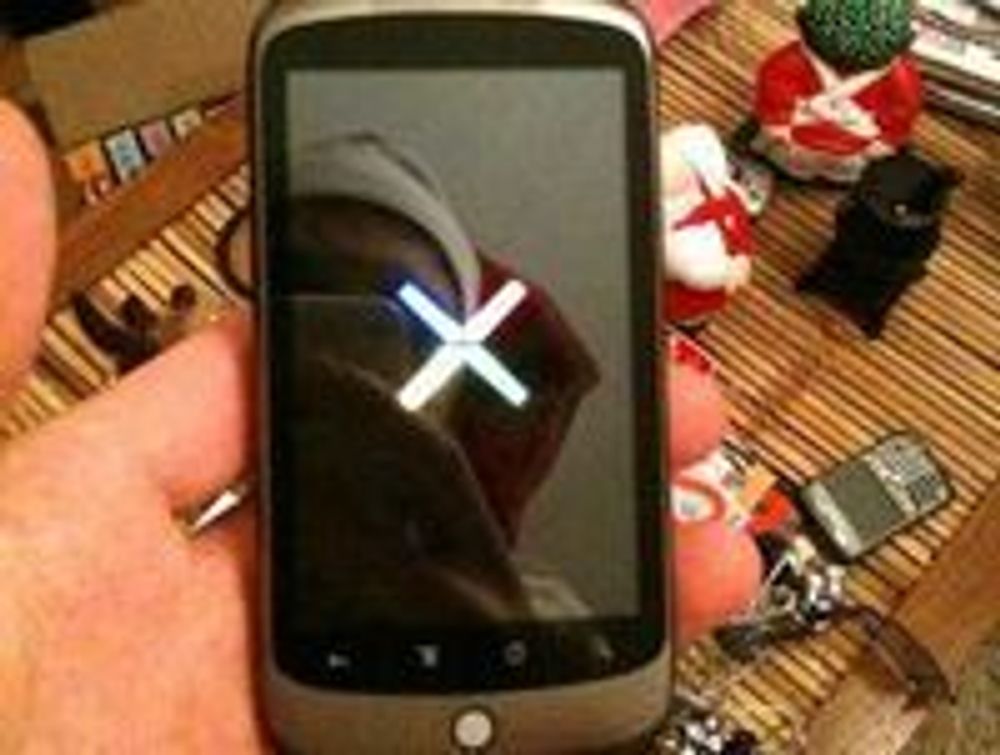 Uoffisielt bilde av Google Nexus One