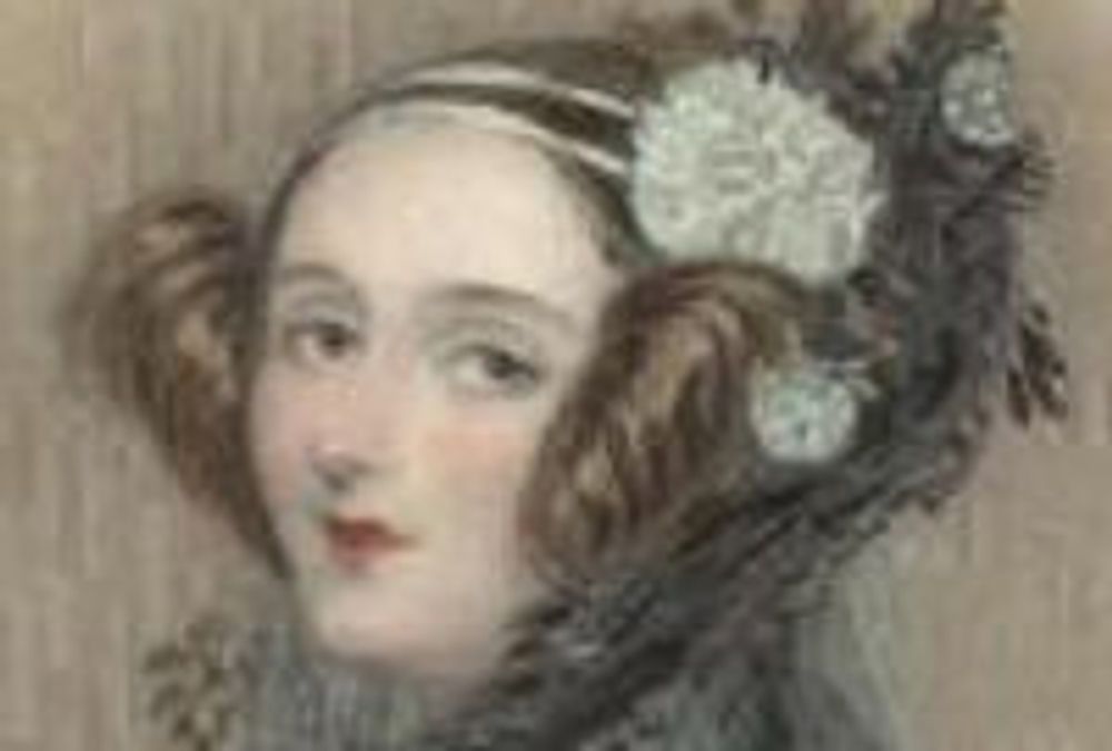 Grevinne Ada Augusta Lovelace er anerkjent som historiens første programmerer.