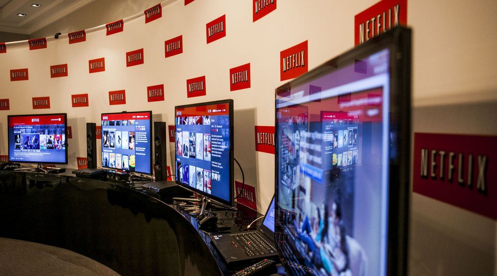 Filmtjenester som Netflix er med på å forme en ny TV-hverdag. Den krever fiber, mener bredbåndsaktøren Broadnet. Bildet er fra lanseringen av amerikanske Netflix i det norske markedet onsdag forrige uke. 