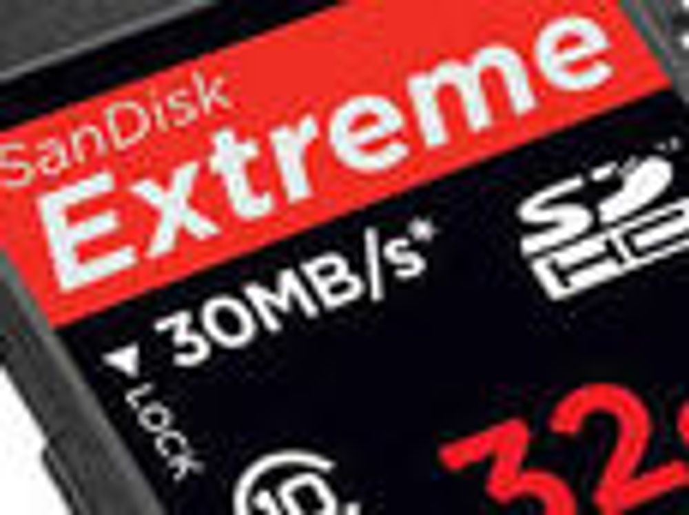 SanDisk Extreme SDHC 32 GB Class 10