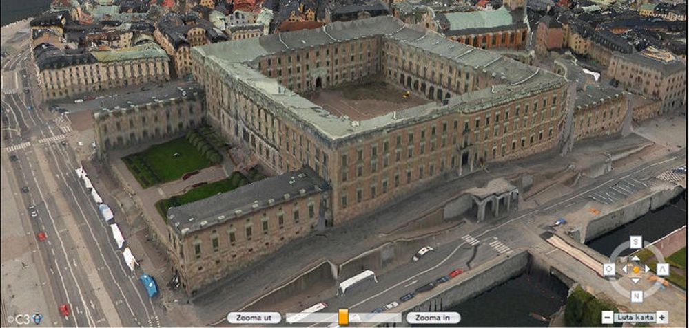 Tre Kronor - slottet i Stockholm