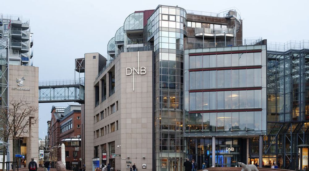Norges største bank er utsatt for et tjenestenektangrep. Bildet viser bankens hovedkvarter på Aker brygge i Oslo.