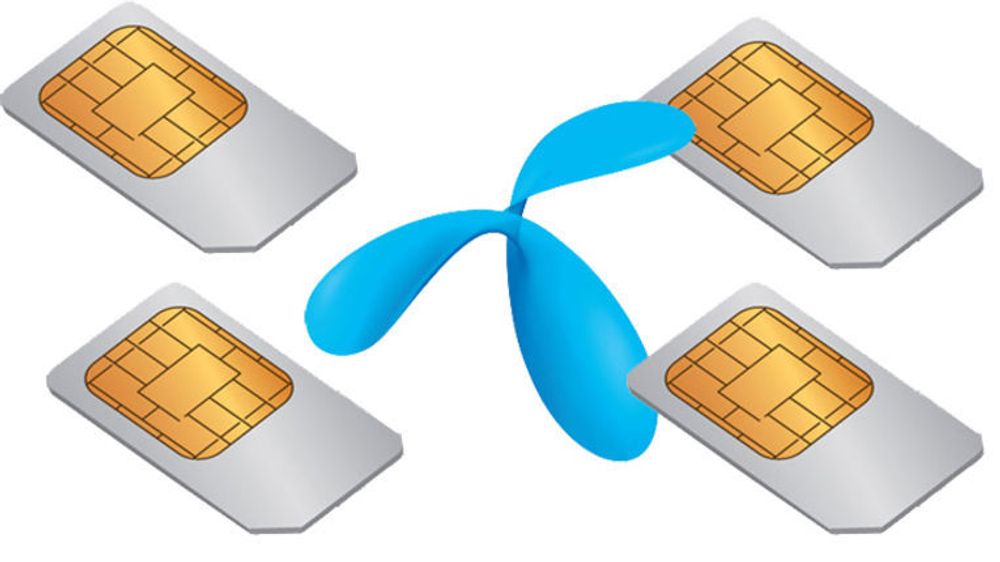 Bedriftskunder av Telenor kan nå knytte fire forskjellige SIM-kort til samme abonnement.