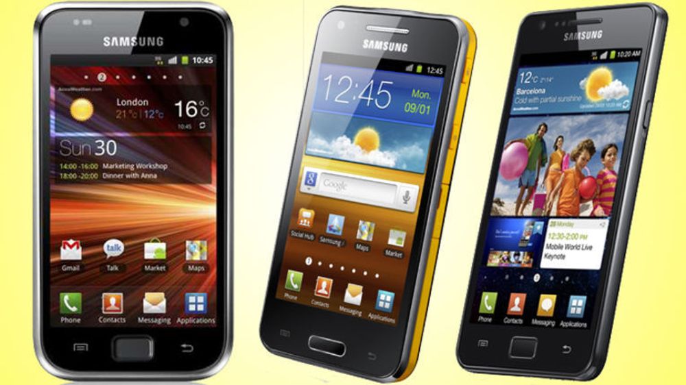 Det er sterk etterspørsel etter Samsungs smartmobiler, inkludert disse Galaxy-modellene.