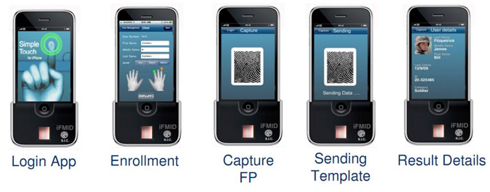SIC Biometrics tilbyr blant annet løsninger med biometrisk autentisering på iPhone.