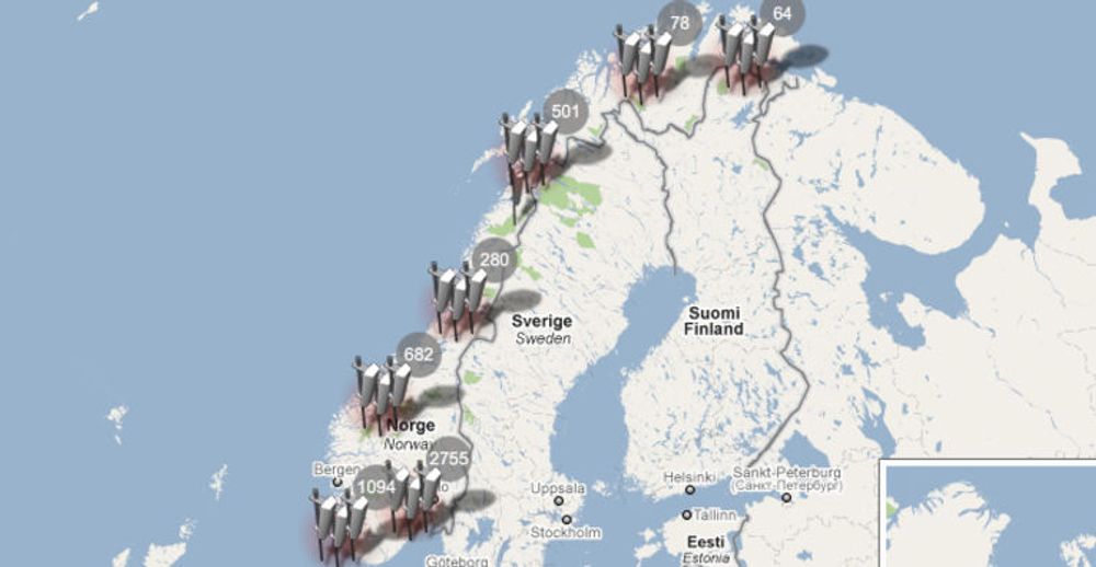 NRK har tidligere publisert oversikten over alle Telenors basestasjoner i et interaktivt kart. Nå skal også Netcom sine mobilmaster innlemmes i oversikten.